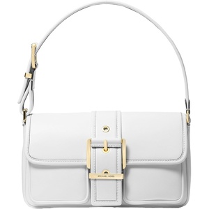 Michael Kors Colby Medium Shoulder Bag(Optic White)