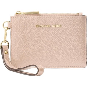Michael Kors Mercer Small Coin Purse Luggage One Size(Soft Pink)