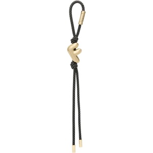 Michael Kors Metal Bubble Cord Charm(Gold-tone Hardware/Alphabet F Bubble Charm/Gold)