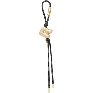 Michael Kors Metal Bubble Cord Charm(Gold-tone Hardware/Alphabet R Bubble Charm/Gold)
