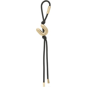 Michael Kors Metal Bubble Cord Charm(Gold-tone Hardware/Alphabet U Bubble Charm/Gold)