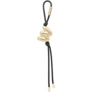 Michael Kors Metal Bubble Cord Charm(Gold-tone Hardware/Alphabet W Bubble Charm/Gold)