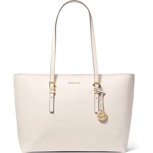 Michael Kors Quinn Large Tote(Gold-tone Hardware/Light Cream)