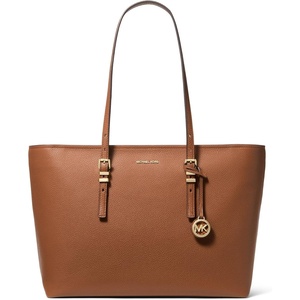 Michael Kors Quinn Large Tote(Gold-tone Hardware/Luggage)