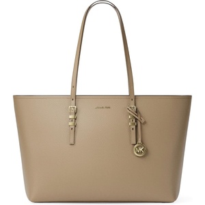 Michael Kors Quinn Large Tote(Gold-tone Hardware/Pebble Leather/Husk)