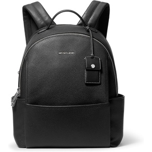 Michael Kors Sable Medium Backpack, Gold-Tone Hardware/Vanilla/Acorn(Black)