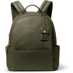 Michael Kors Sable Medium Backpack, Gold-Tone Hardware/Vanilla/Acorn(Gold-tone Hardware/Pebble Leather/Ivy)