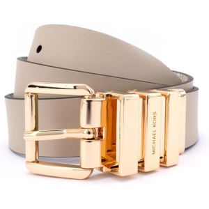 Michael Kors Womens 1 Inch Reversible Belt, Stylish Fashion Accessory for Everyday Wear(Lt Sand)