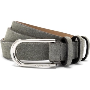 Michael Kors Women’s 20mm Non Reversible Belt(Storm)