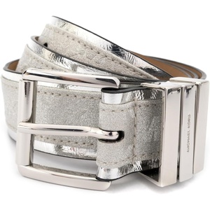 Michael Kors Women’s 35mm Belt(Silver)