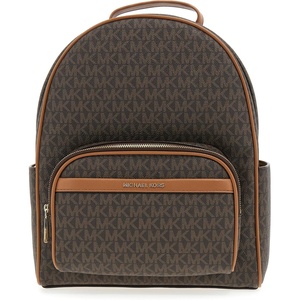 Michael Kors Women’s Bex Medium Backpack, Silver-Tone Hardware/Black(Brown/Acorn)
