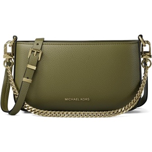 Michael Kors Women’s Bryant Small Convertible Crossbody Bag(Gold-tone Hardware/Pebble Leather/Pistachio)
