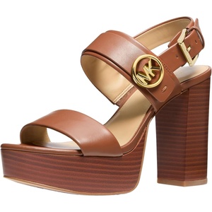 Michael Kors Women’s Carmen Platform Sandal(Luggage)