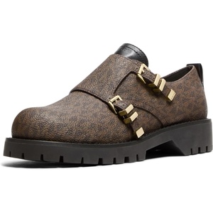 Michael Kors Women’s Darrington Loafer(Brown/Black)
