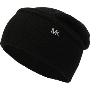 Michael Kors Women’s Exposed Seam Cuff Hat(Black)
