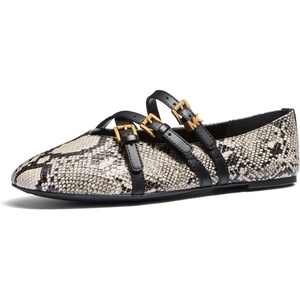 Michael Kors Women’s Indy Flex Ballet Flat(Natural)