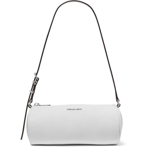 Michael Kors Women’s Izzy Small Barrel Pouchette(Optic White)