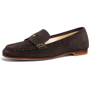 Michael Kors Women’s Jennings Loafer(Suede Leather/Chocolate)