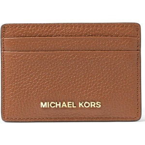 Michael Kors Women’s Jet Set Card Holder, Gold-Tone Hardware/Luggage(Luggage)