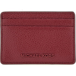 Michael Kors Women’s Jet Set Card Holder, Gold-Tone Hardware/Luggage(Purple (mulberry))