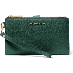 Michael Kors Women’s Jet Set Double Zip Wristlet(Bosco)