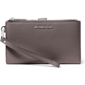 Michael Kors Women’s Jet Set Double Zip Wristlet(Slate)