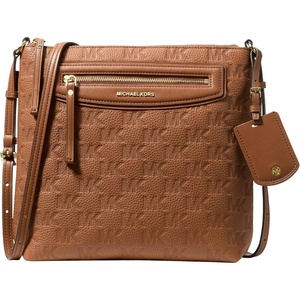 Michael Kors Women’s Jet Set Travel Large Top-Zip Crossbody(Luggage)