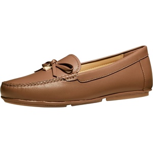 Michael Kors Women’s Juliette Moccasins(Luggage)