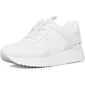 Michael Kors Women’s Juliette Moccasins(Solid Mixed Materials/Optic White)