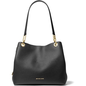 Michael Kors Women’s Kensington Shoulder Tote(Black)