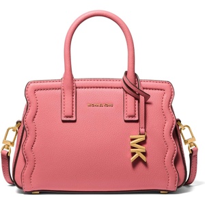 Michael Kors Women’s Laila Extra Small Crossbody Bag(Gold-tone Hardware/Leather/Light Berry Sorbet)