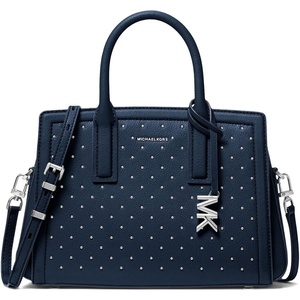 Michael Kors Women’s Laila Small Satchel(Dress Blues)