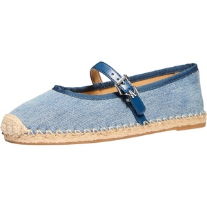 Michael Kors Women’s Lynn Ballet Espadrille Shoes(Denim/New Horizon Wash)