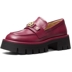 Michael Kors Womens Mandy Loafer(Mulberry)