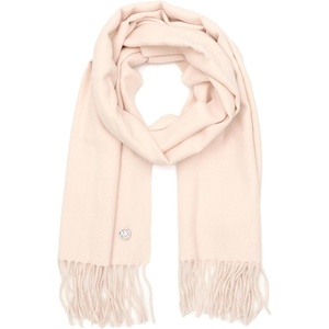 Michael Kors Womens Metallic Herringbone Wrap, Stylish Fashion Accessory(Soft Pink Metallic)