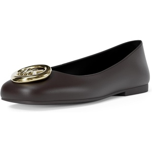 Michael Kors Women’s Milan Flex Ballet Flat(Chocolate)