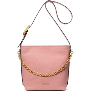 Michael Kors Women’s Nolita Small Bucket Tote Bag(Gold-tone Hardware/Leather/Primrose)