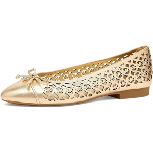 Michael Kors Womens Piper Flex Ballet(Pale Gold)