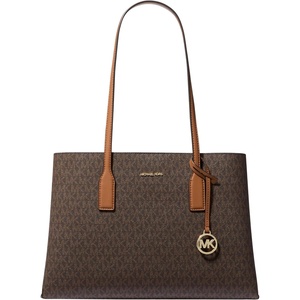 Michael Kors Women’s Ruthie Medium Tote Bag(Brown/Acorn)
