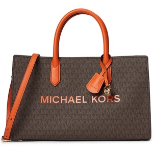 Michael Kors Women’s Scarlett Medium Satchel(Orange Punch)