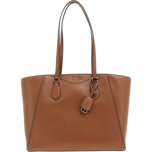 Michael Kors Women’s Taryn Large Multi-functional Top-zip Tote Bag(Gold-tone Hardware/Luggage)