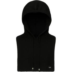 Michael Kors Women’s Unexposed Seam Hooded Dickie(Black)