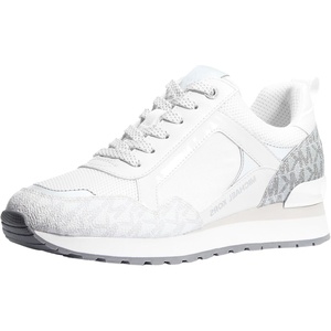 Michael Kors Women’s Wilma Trainer(Optic White/Silver)