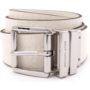 Michael Kors womens 1.5 Inch Leather Reversible Belt, Stylish Fashion Accessory for Everyday Wear(Optic White)