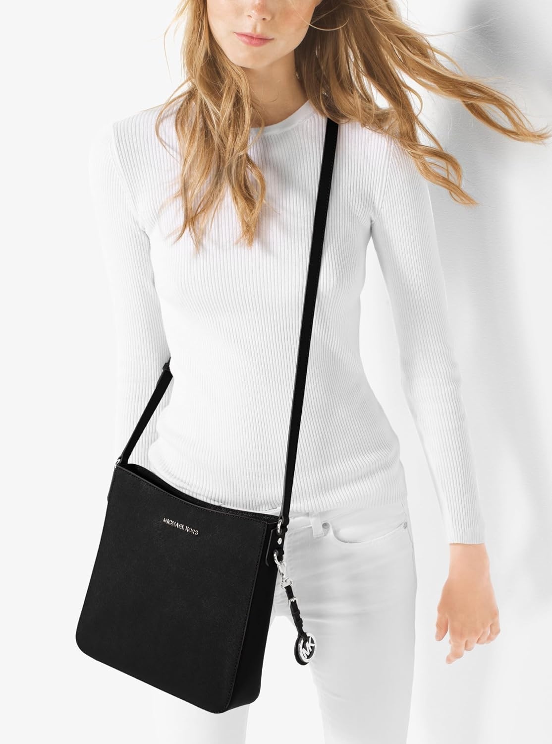 image:imageMichael Kors Jet Set Messenger BagBlack