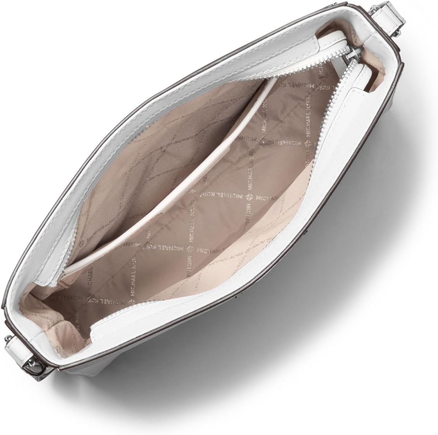 image:imageMichael Kors Jet Set Messenger BagOptic White