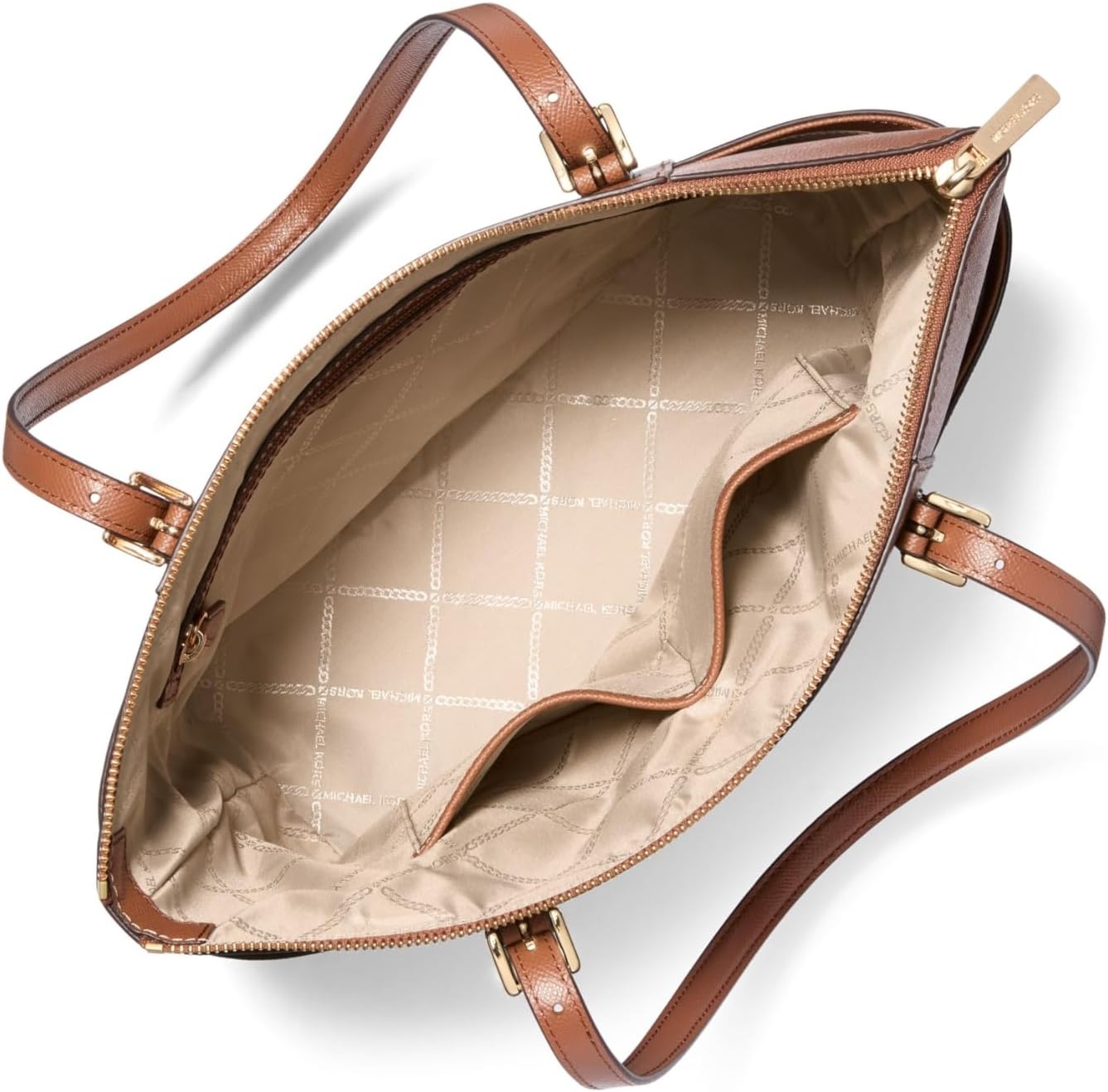 image:imageMichael Kors Jet Set Top Zip ToteGoldtone HardwareLuggage