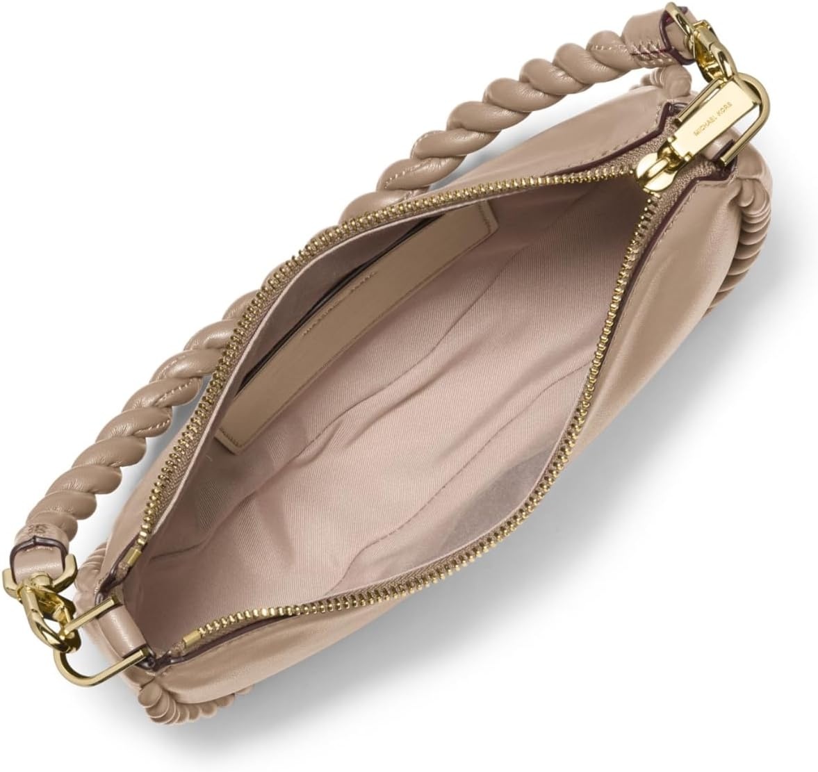 image:imageMichael Kors Kyla Small Convertible PouchetteGoldtone HardwareBirch