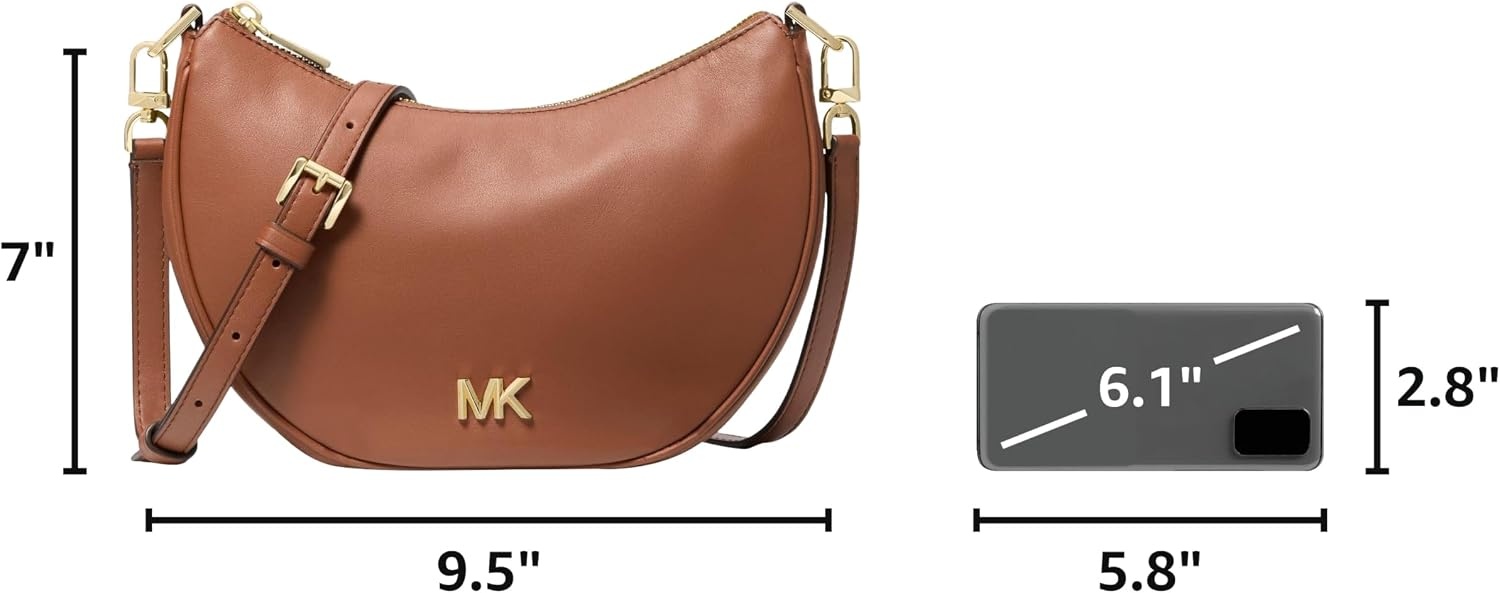 image:imageMichael Kors Kyla Small Convertible PouchetteGoldtone HardwareLuggage