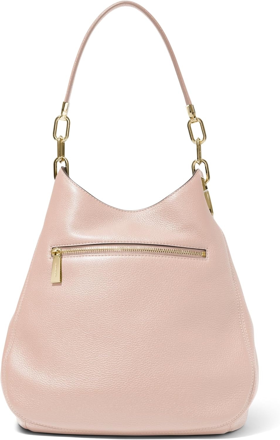 image:imageMichael Kors Lillie Large Chain Shoulder BagGoldtone HardwarePebble LeatherSoft Pink